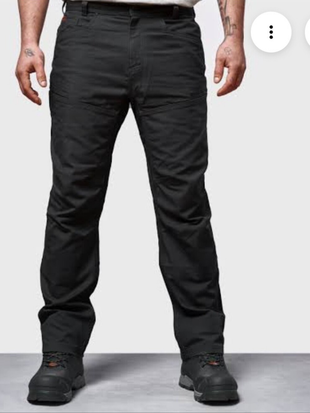 NWT BRUNT Workwear The Martin Double Knee Cargo Utility Pants 32x32